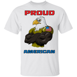 American - Proud American T-Shirt - Powwow Store