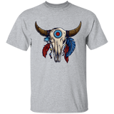 American Indian Steer Skull T-Shirt - Powwow Store