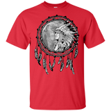 Chief Feather Dream Catcher Native American Design T-shirt - ProudThunderbird