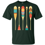 Arrow Feather Wood Native American Design T-shirt - ProudThunderbird