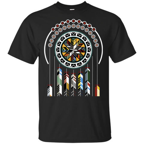 Dream Catcher Pattern Native American T-shirt - ProudThunderbird