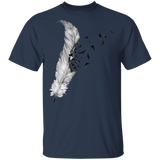 Feather And Bird G500 Gildan 5.3 oz. T-Shirt - Powwow Store