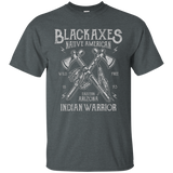 Blackaxes Indian Warrior Native American T-shirt - ProudThunderbird