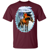 APPROACHING STORM-oval T-Shirt - Powwow Store