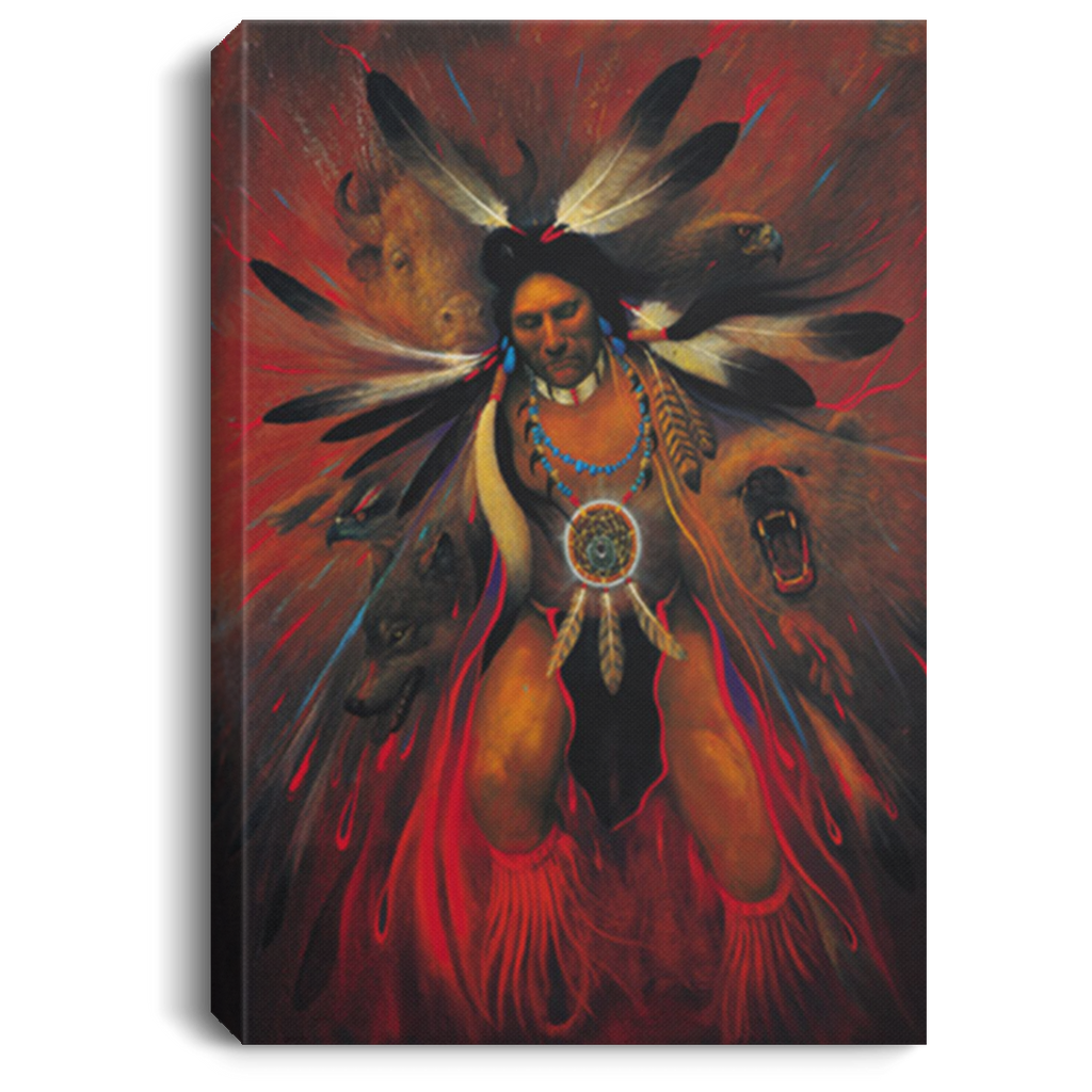 Shaman Native American Canvas  New