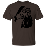 indian 1 1 G500 Gildan 5.3 oz. T-Shirt new