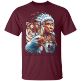 Chief& Animals Tshirt - Powwow Store