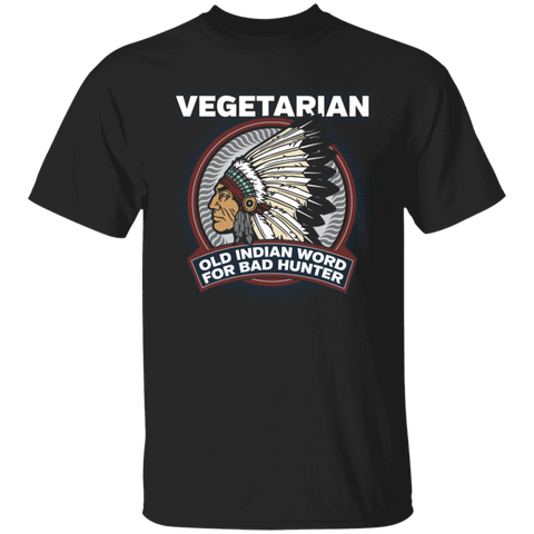 Vegetarian Chief Dreamcatcher Tshirt - Powwow Store