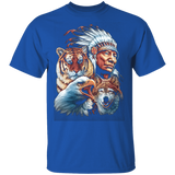 Chief& Animals Tshirt - Powwow Store