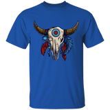 American Indian Steer Skull T-Shirt - Powwow Store