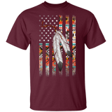 Powwow Store feather native unisex heavy cotton tee tshirt new