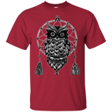 Black Owl Dreamcatcher Native American T-shirt - ProudThunderbird