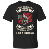 Cherokee - Cherokee - i a am a cherokee T-Shirt - Powwow Store