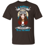 Native Woman T-Shirt - Powwow Store