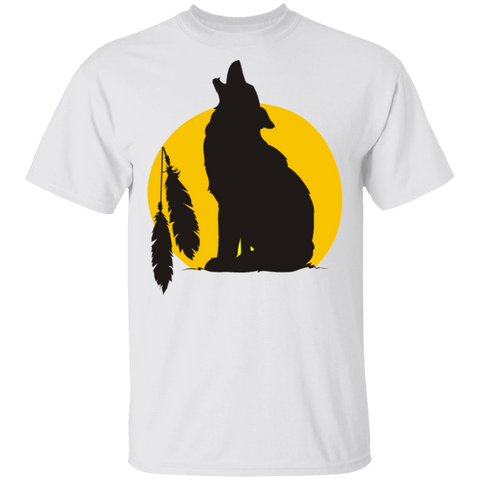 Howling wolve G500 Gildan 5.3 oz. T-Shirt - Powwow Store