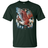 Red Eagle Feather Native American Design T-shirt - Powwow Store