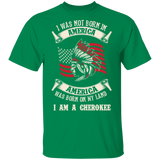 Cherokee - Cherokee - i a am a cherokee T-Shirt - Powwow Store