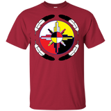 Medicine Wheel Feather Native American T-shirt - Powwow Store