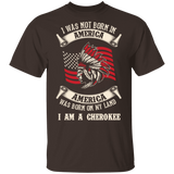 Cherokee - Cherokee - i a am a cherokee T-Shirt - Powwow Store