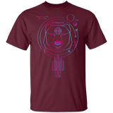 Colorfull geometric bear american native tribal un T-Shirt