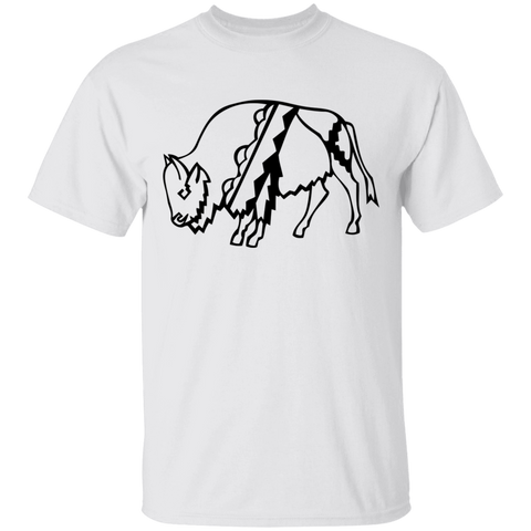 Buffalo Bison Indian Native 1c T-Shirt - Powwow Store