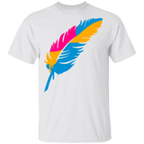 A colorful feather T-Shirt