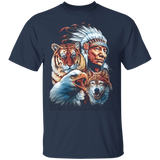 Chief& Animals Tshirt - Powwow Store