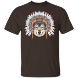 Powwow Store wolf native 2d t shirt