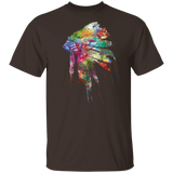 Headdress G500 Gildan 5.3 oz. T-Shirt - Powwow Store