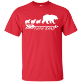 Four Papa Bear Native American T-shirt Design - ProudThunderbird