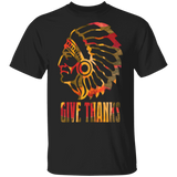 GIVE THANKS to a NATIVE AMERICAN G500 Gildan 5.3 oz. T-Shirt - Powwow Store