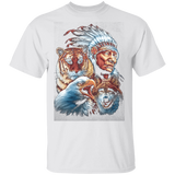 Chief& Animals Tshirt - Powwow Store