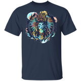 Powwow Store native girl full color 2d t shirt