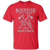 Blackaxes Indian Warrior Native American T-shirt - ProudThunderbird