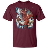 Red Eagle Feather Native American Design T-shirt - Powwow Store