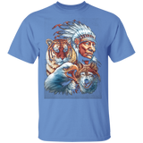 Chief& Animals Tshirt - Powwow Store