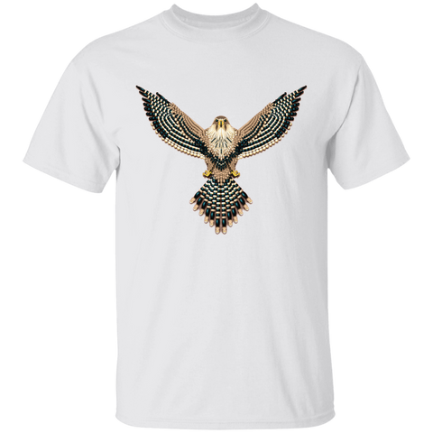 Beadwork Aplomado Falcon T-Shirt - Powwow Store