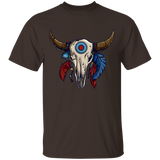 American Indian Steer Skull T-Shirt - Powwow Store