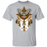 Great Grey Owl Mandala T-Shirt - Powwow Store