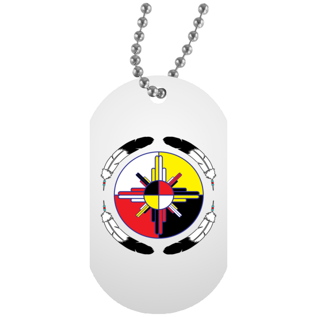 Medicine Wheels Dog Tag - Powwow Store