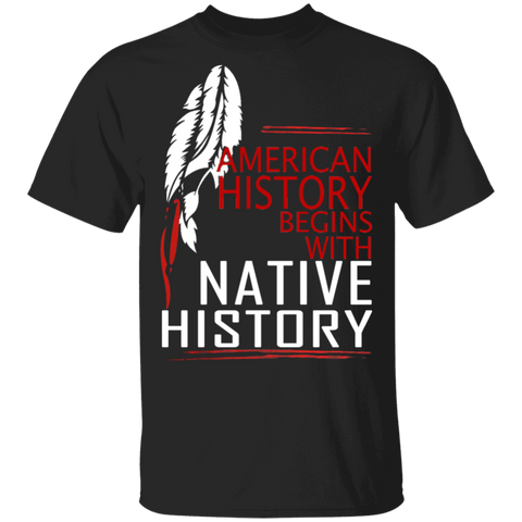 HISTORY Native History T-Shirt - Powwow Store