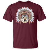 Powwow Store wolf native 2d t shirt