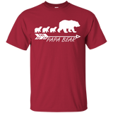 Four Papa Bear Native American T-shirt Design - ProudThunderbird