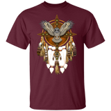 Great Grey Owl Mandala T-Shirt - Powwow Store