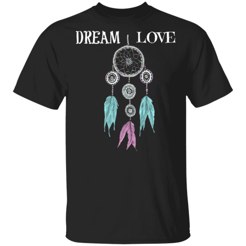 Dream Love DreamCatcher Native American T-Shirt - Powwow Store