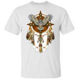 Great Grey Owl Mandala T-Shirt - Powwow Store