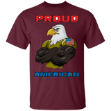 American - Proud American T-Shirt - Powwow Store