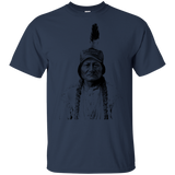 Chief Portrait Native American People T-shirt - ProudThunderbird