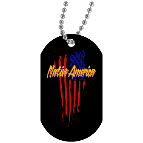 Native America Dog Tag - Powwow Store