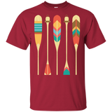 Arrow Feather Wood Native American Design T-shirt - ProudThunderbird